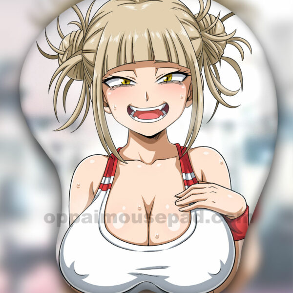 Himiko Toga TAnime 3d Tapis de Souris Oppai Repose Poignet | My Hero Academia
