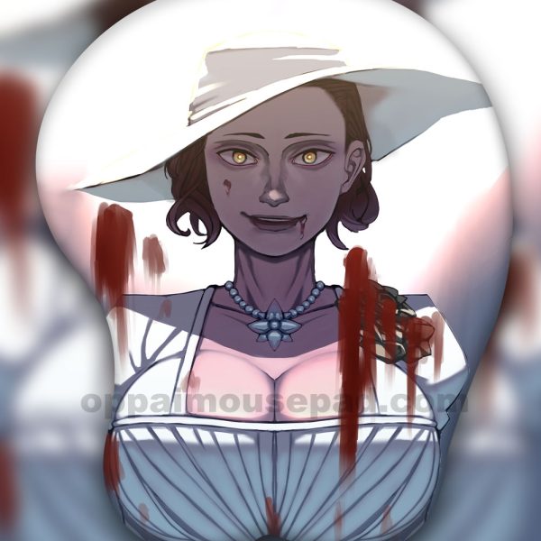 Lady Dimitrescu Tapis de Souris Seins Ver1