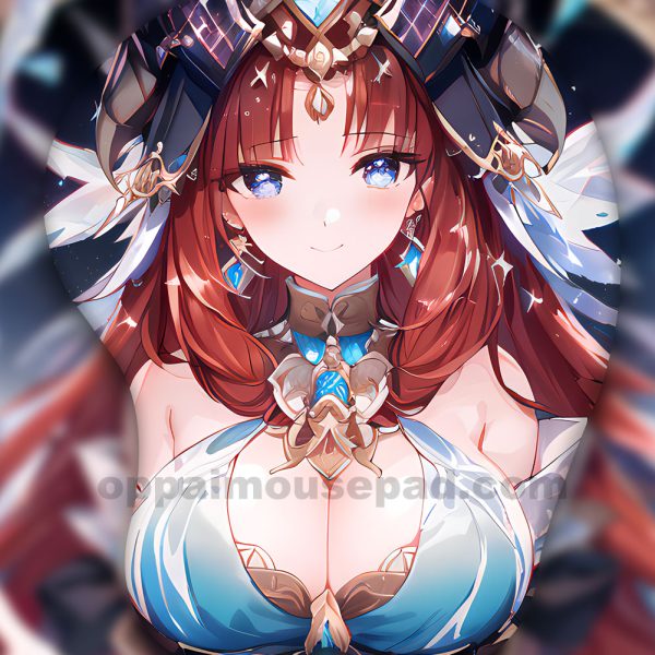 Nilou Genshin Impact Anime 3d Tapis de Souris Repose-poignets