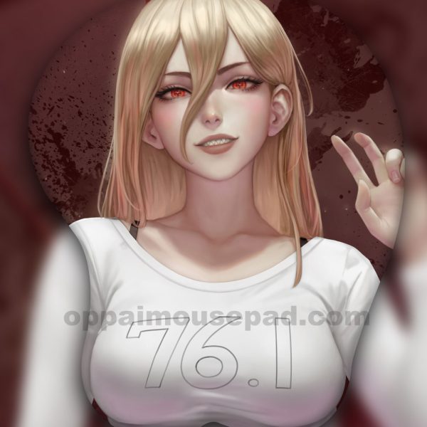 Power Chainsaw Man Tapis de Souris Repose Poignet Anime