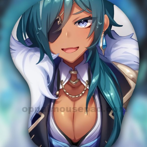 Kaeya Genshin 3D Tapis de Souris