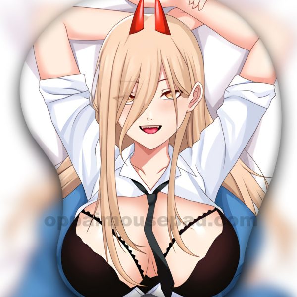 Power Chainsaw Man 3D Tapis de Souris Anime