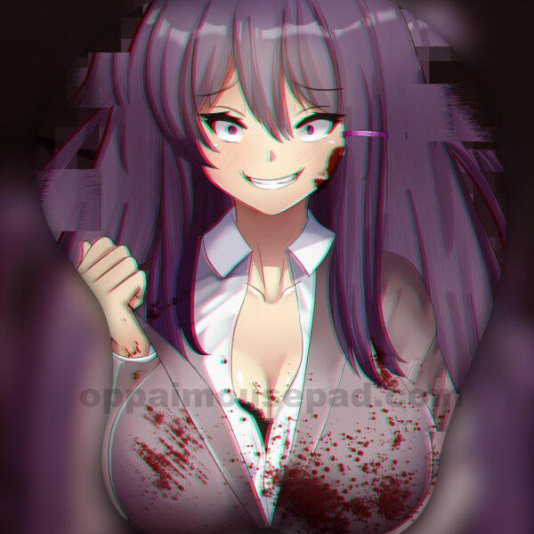 Yuri DDLC Tapis de Souris Anime 3D | Doki Doki Literature Club!