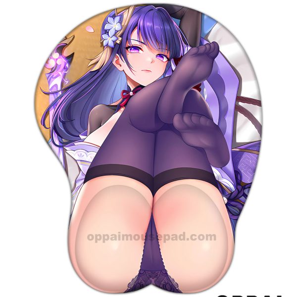 Genshin Impact Raiden Shogun Tapis de Souris Fesses