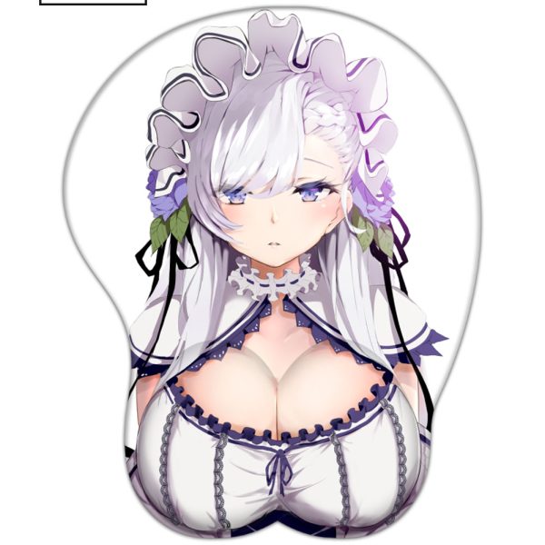 HMS Belfast Azur Lane Tapis de Souris Gros Seins