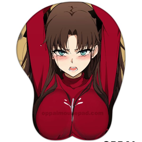 Rin Tohsaka Fate Stay Nigh Tapis de Souris Seins