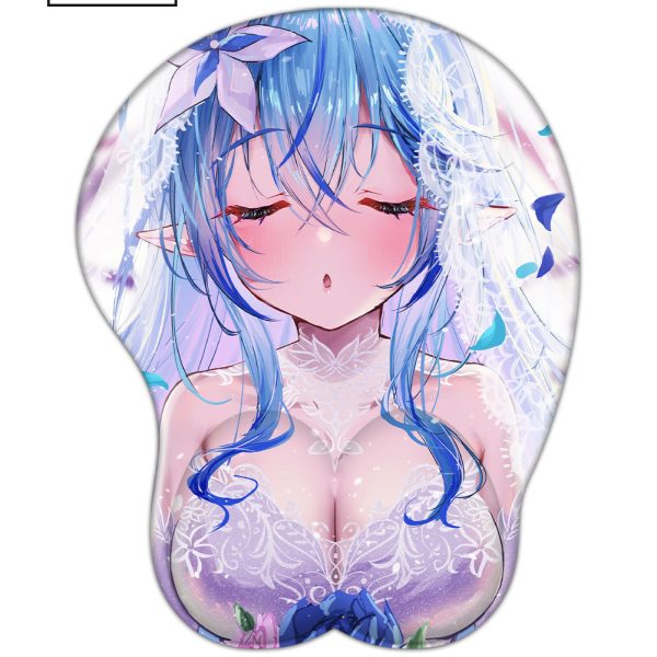 Yukihana Lamy Hololive Tapis de Souris Gros Seins