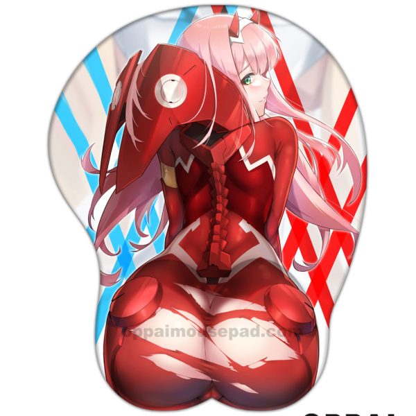 Zero Two Tapis de Souris Fesses Anime 3D | DARLING in the FRANXX