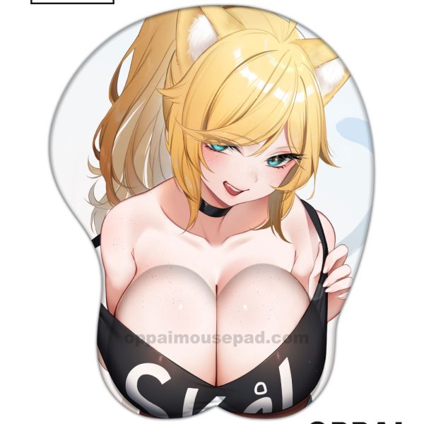 Fille animée Tapis de Souris Geant