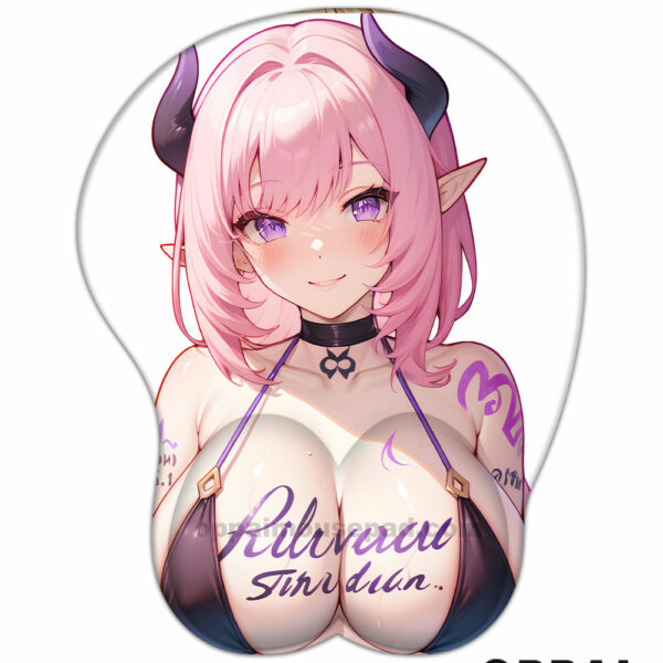 Elysia Honkai Impact 3rd Tapis de Souris Seins