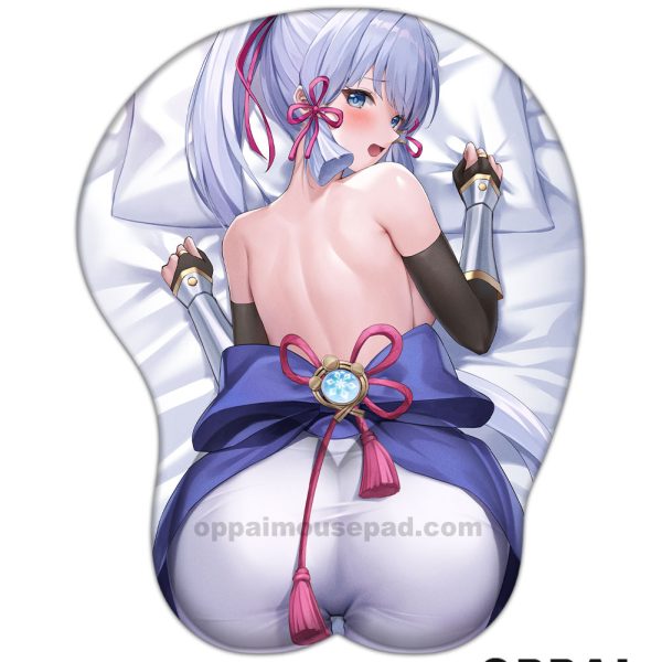 Kamisato Ayaka Genshin Impact Tapis de Souris Fesses