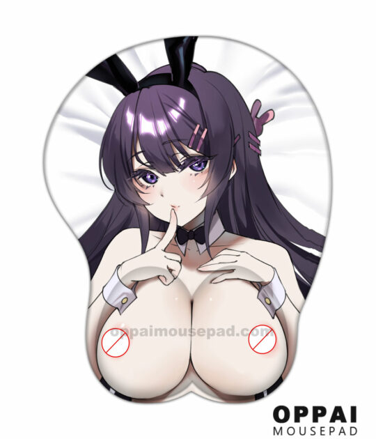 Mai Sakurajima Rascal Does Not Dream of Bunny Girl Senpai Anime Titty Mousepad