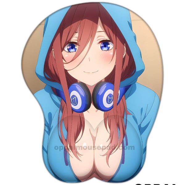 Miku Nakano 5Toubun no Hanayome Tapis de Souris Seins