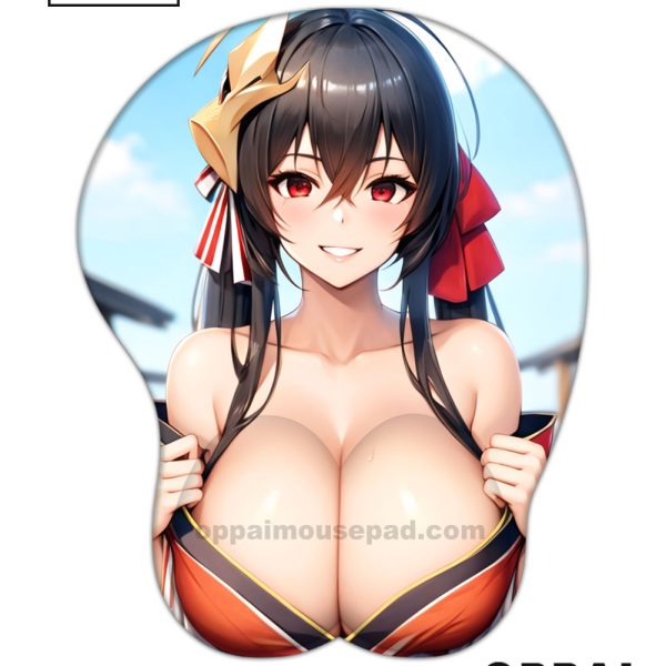 Taihou Azur Lane Tapis de Souris Gros Seins