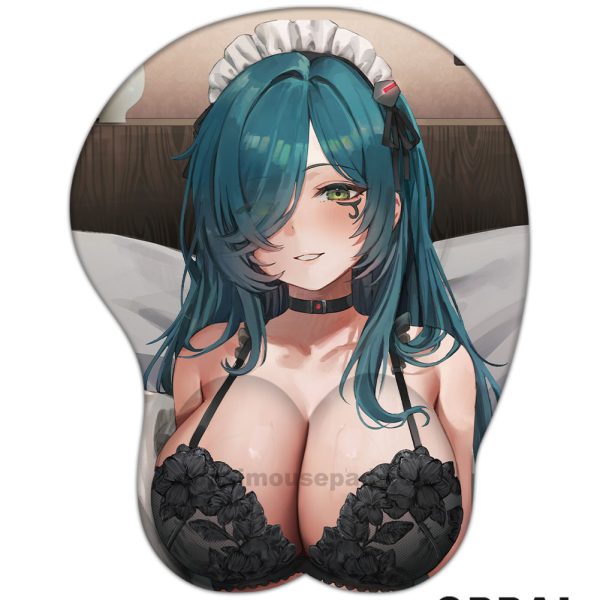 Anime Fille Femme de Ménage Tapis de Souris Anime 3d