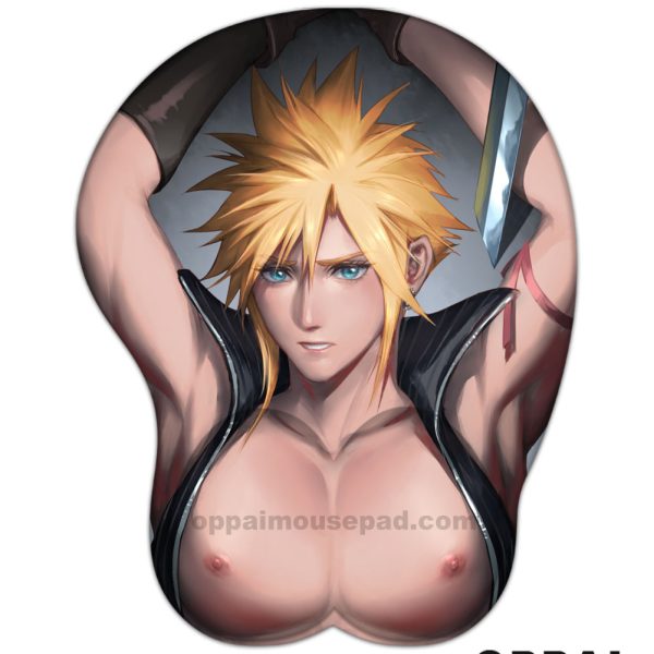 Cloud Strife Final Fantasy Tapis de Souris 3d Titty