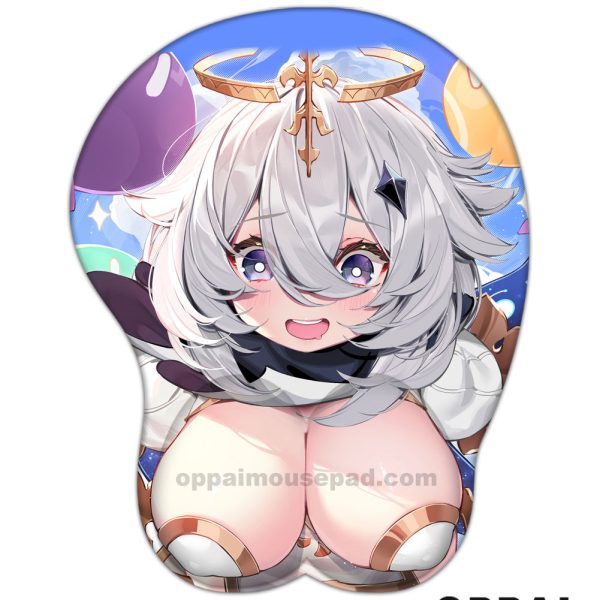 Paimon Genshin Impact Tapis de Souris Boobs