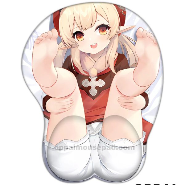 Klee Genshin Impact Tapis de Souris Fesses