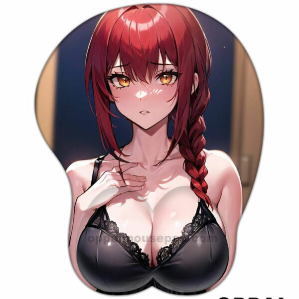 Makima Chainsaw Man Tapis de Souris Anime 3D