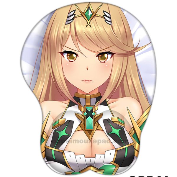 Mythra Tapis de Souris Boobs Xenoblade 2