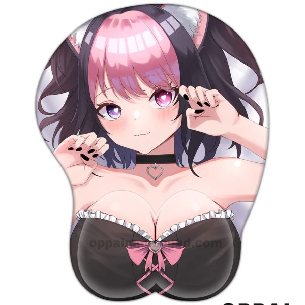 Strawb Tapis de Souris Boobs Vtuber
