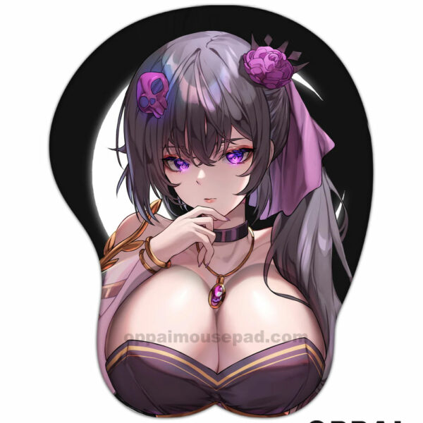 Belle Fille Tapis de Souris Seins