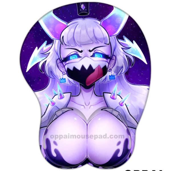 Fille Cyberpunk Tapis de Souris 3D