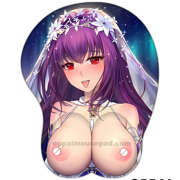 Scathach Tapis de Souris 3D Titty | Fate Grand Order Tapis de Souris Hentai
