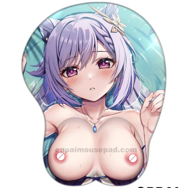 Keqing Genshin Impact Tapis de Souris Boobs Titty