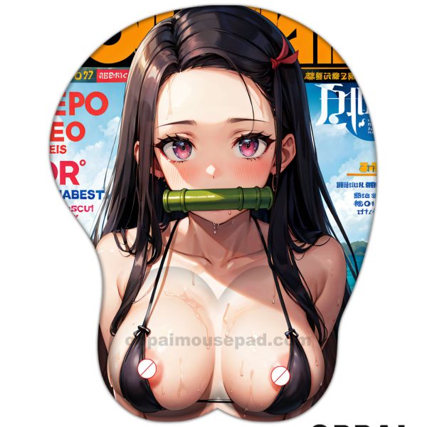 Nezuko Kamado Tapis de Souris Boobs Titty | Demon Slayer Tapis de Souris Hentai
