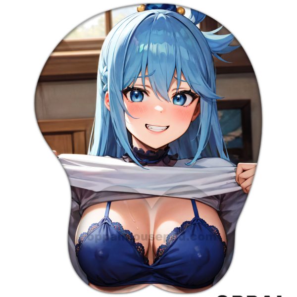 Aqua Konosuba Tapis de Souris Boobs Titty