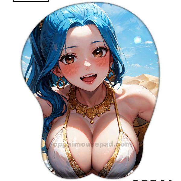 Nefertari Vivi One Piece Tapis de Souris À Gros Seins One Piece