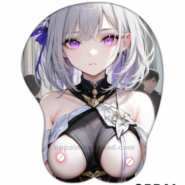 Skirk Genshin Impact Tapis de Souris Boobs Titty