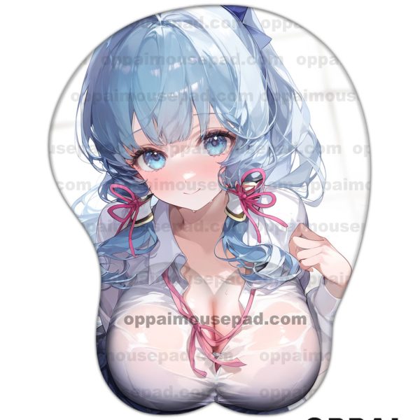 Kamisato Ayaka Genshin Impact Tapis de Souris Seins