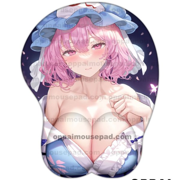 Yuyuko Saigyouji Tapis de Souris 3D Touhou
