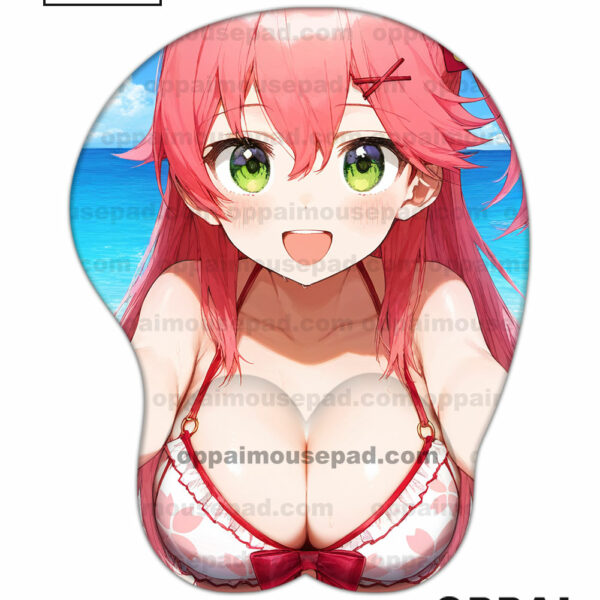 Sakura Miko Hololive Tapis de Souris À Gros Seins