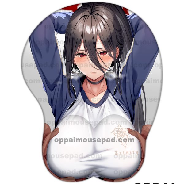 Hanekawa Hasumi Blue Archive Tapis de Souris Seins