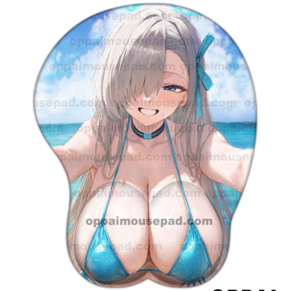 Ichinose Asuna Blue Archive Tapis de Souris Sein