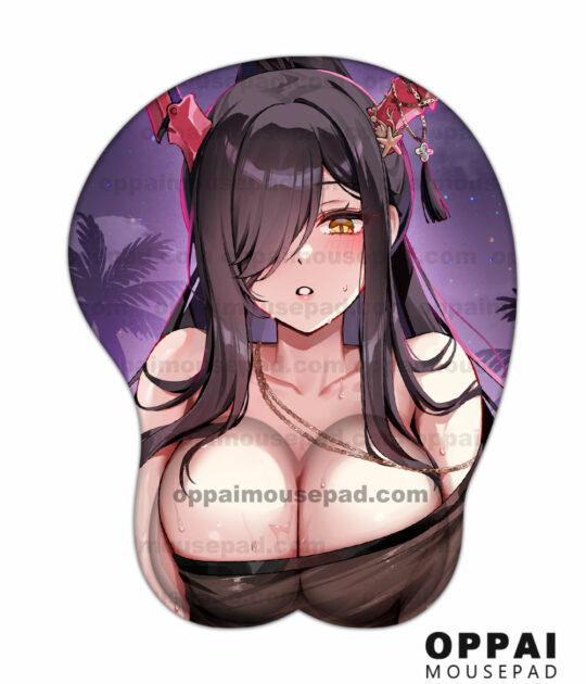 Friedrich Carl Azur Lane Tapis de Souris Seins