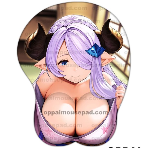 Narmaya Granblue Fantasy Tapis de Souris Boobs