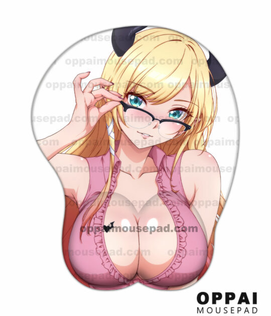 Yuzuki Choco Hololive Tapis de Souris Seins