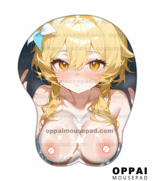 Lumine Tapis de Souris Seins Titty | Genshin Impact Tapis de Souris Hentai