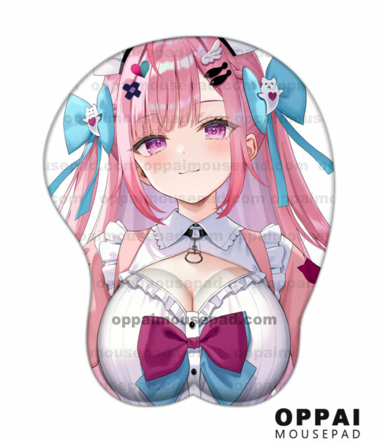 Minato Aqua Hololive Tapis de Souris Seins