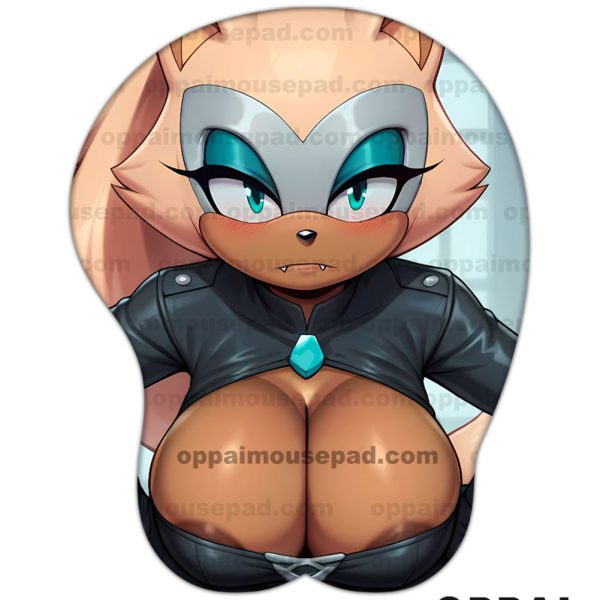 Whisper the Wolf Sonic Tapis de Souris Boobs