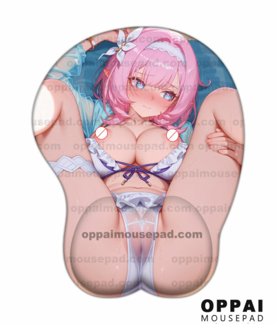 Elysia Honkai Impact 3rd Tapis de Souris Fesse Hentai