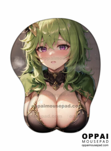 Collei Genshin Impact Tapis de Souris Seins