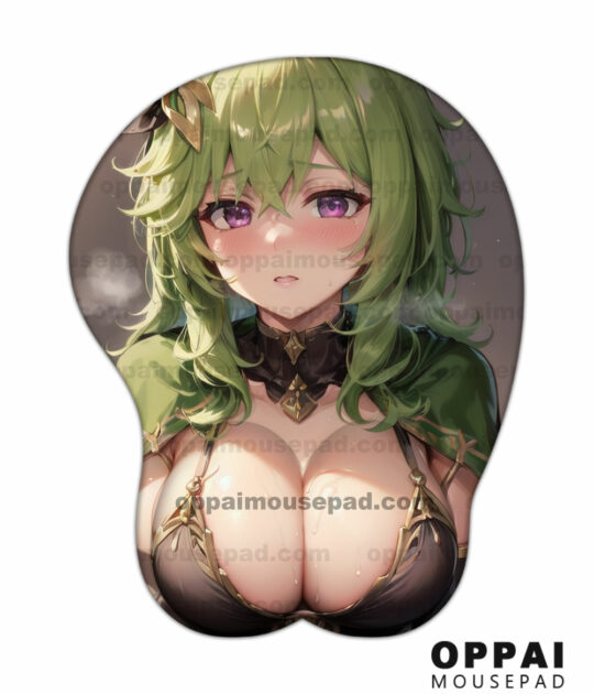 Collei Genshin Impact Tapis de Souris Seins