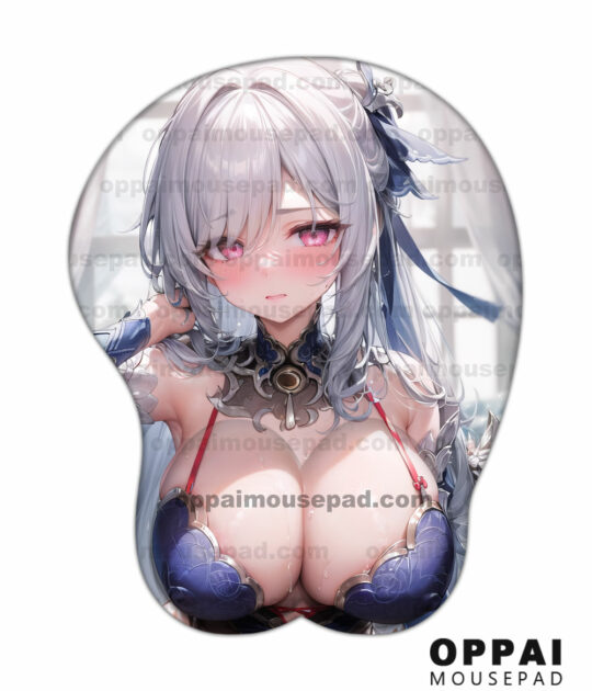 Jingliu Honkai Star Rail Tapis de Souris Seins