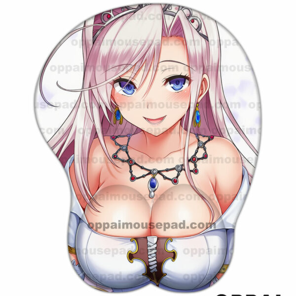 Charlotte Hazelrink Princess Lover Tapis de Souris Seins=