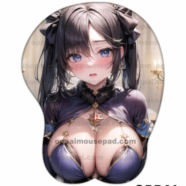 Genshin Mona Tapis de Souris Boobs